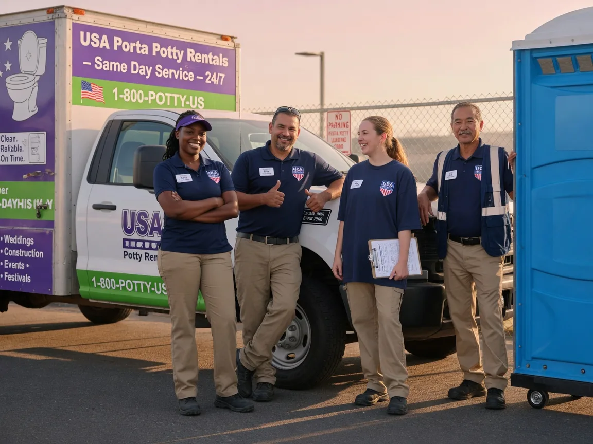 Porta Potty Rental company in Delmont, SD